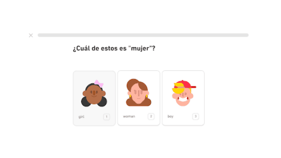 Duolingo English lesson