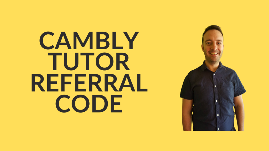 Cambly tutor referral code