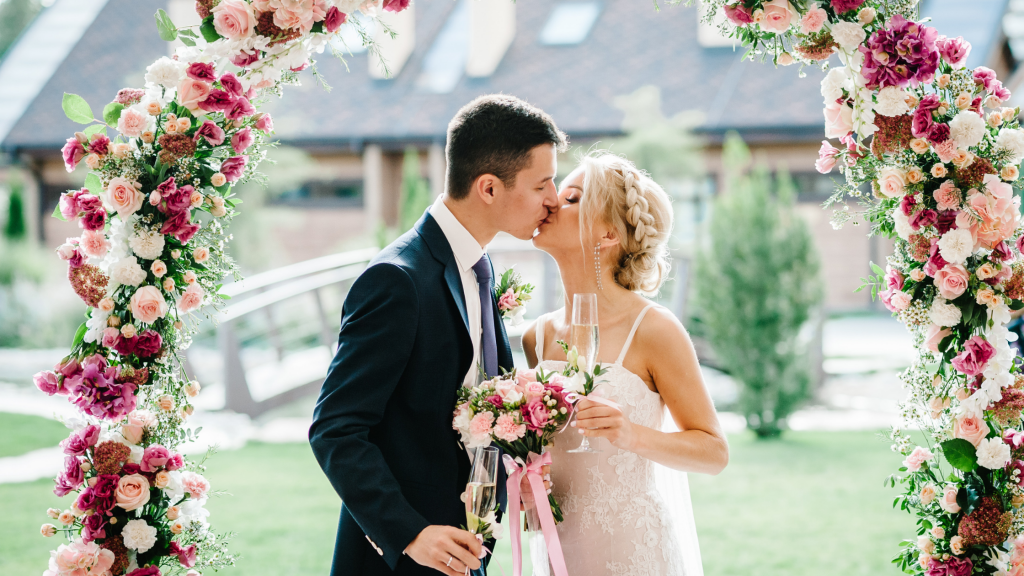 get married to with