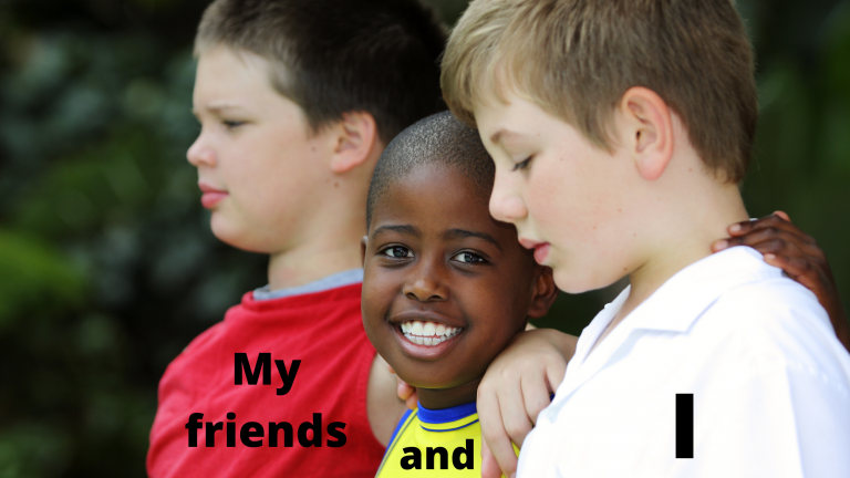 Me And My Friends Vs My Friends And I